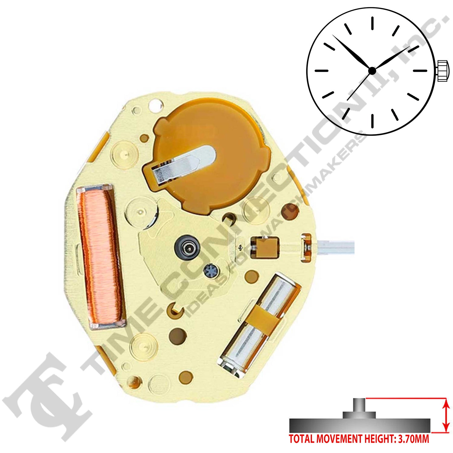 Miyota/Citizen LTD GL30 Japan Quartz Movement Discontinued (Use MIY-GL32)