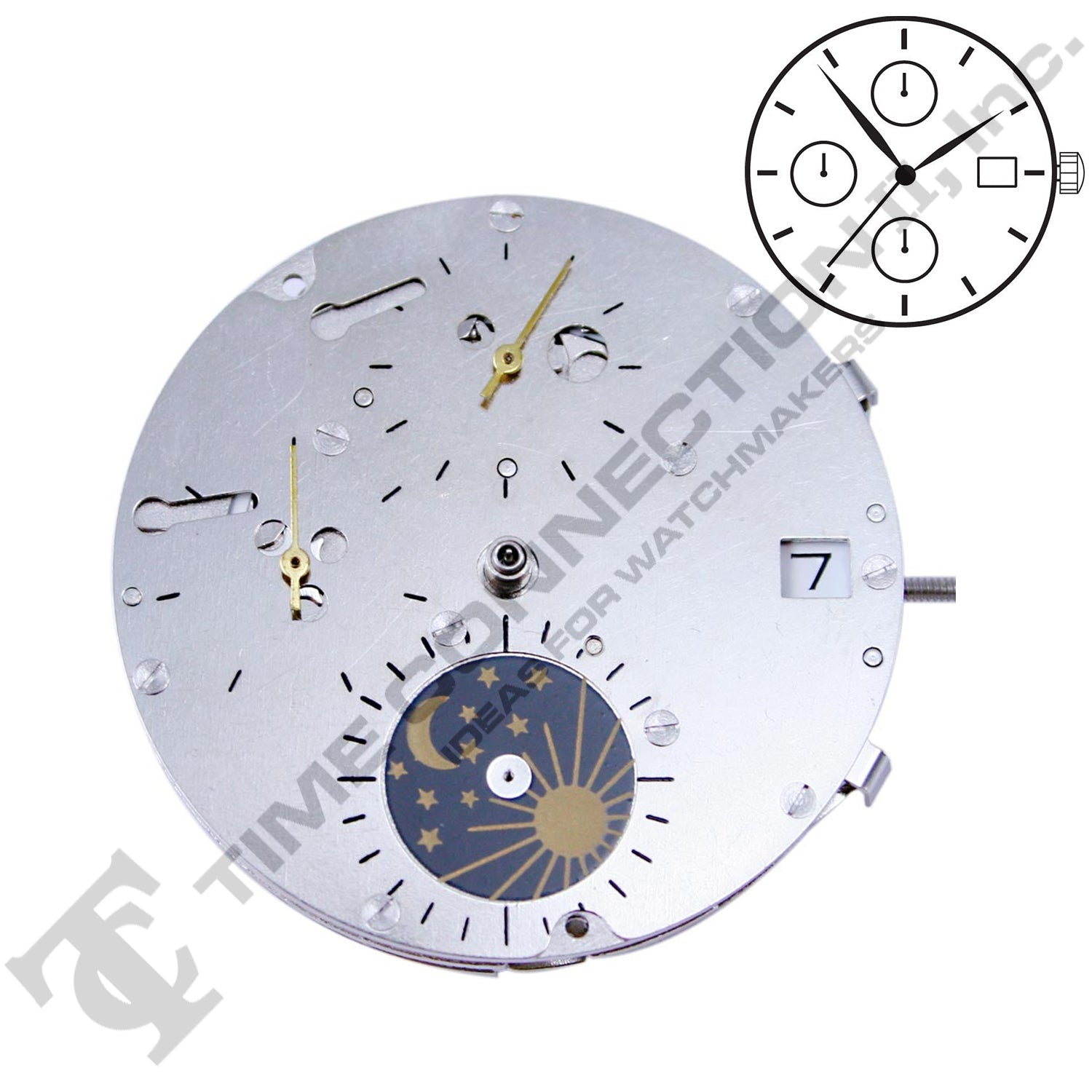 China DG3836-1B Automatic Movement