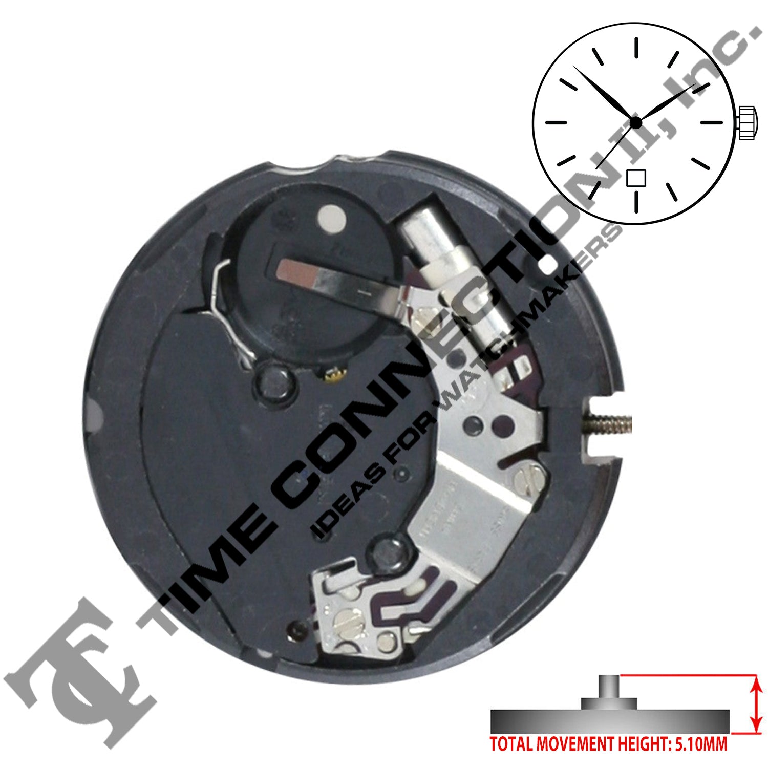 ETA 803.114-D6 Swiss Parts Movement (Replaced ETA 803.112-D6)