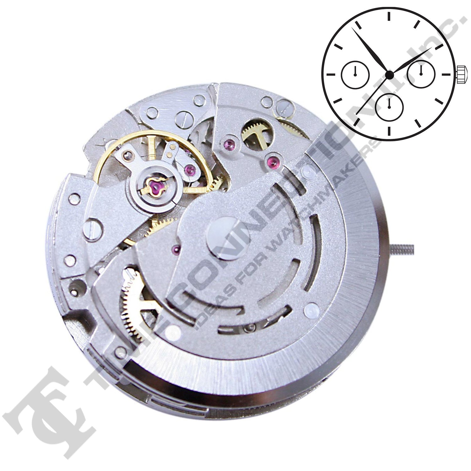 China DG3836 Automatic Movement (Daytona)