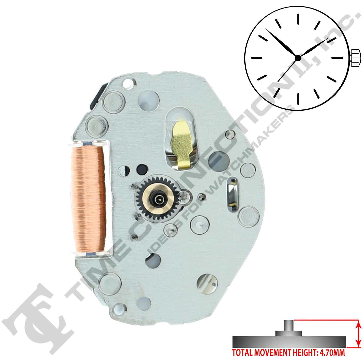 Miyota/Citizen LTD 2035 Hands Japan Quartz Movement