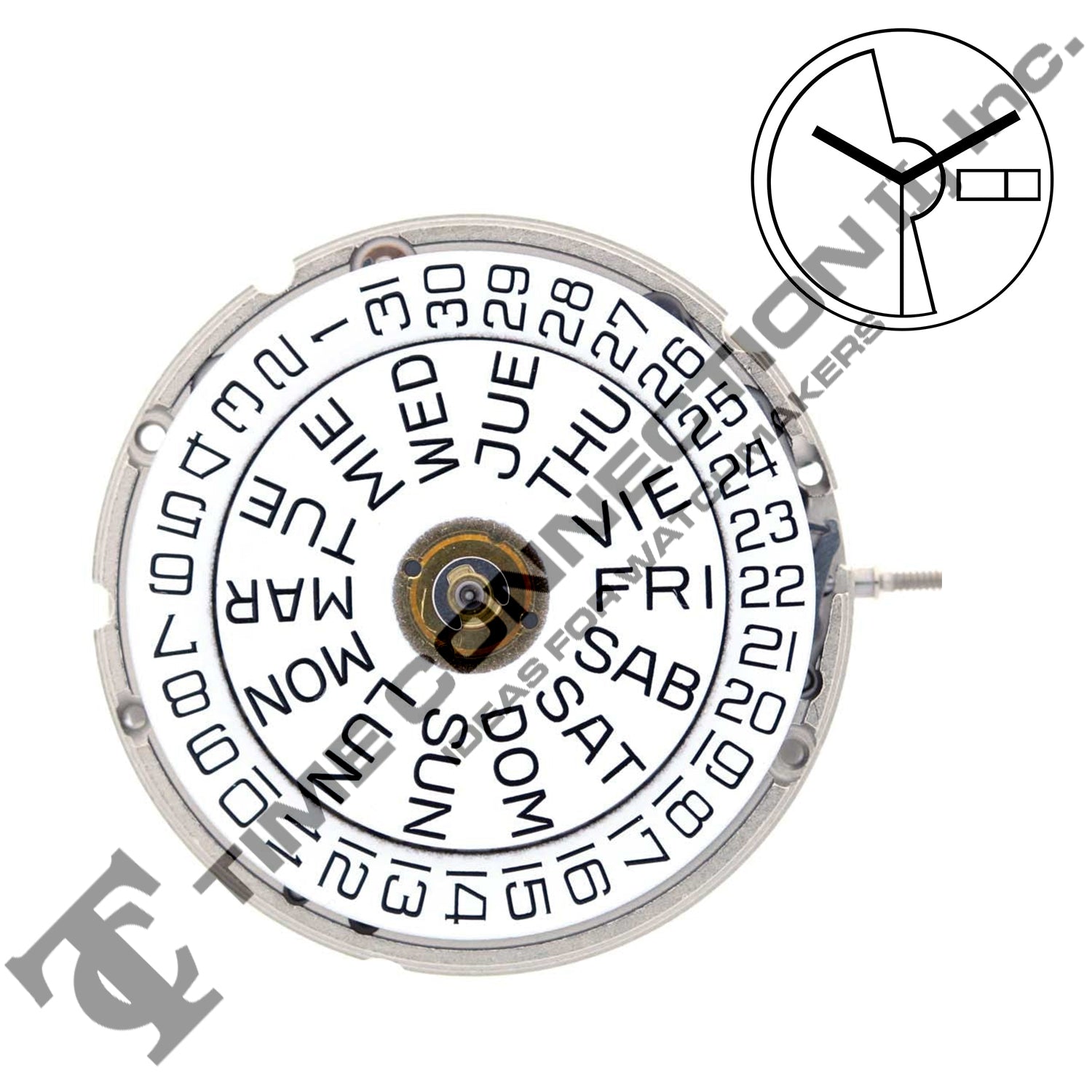 ETA 2836-2W Swiss Made Automatic Movement