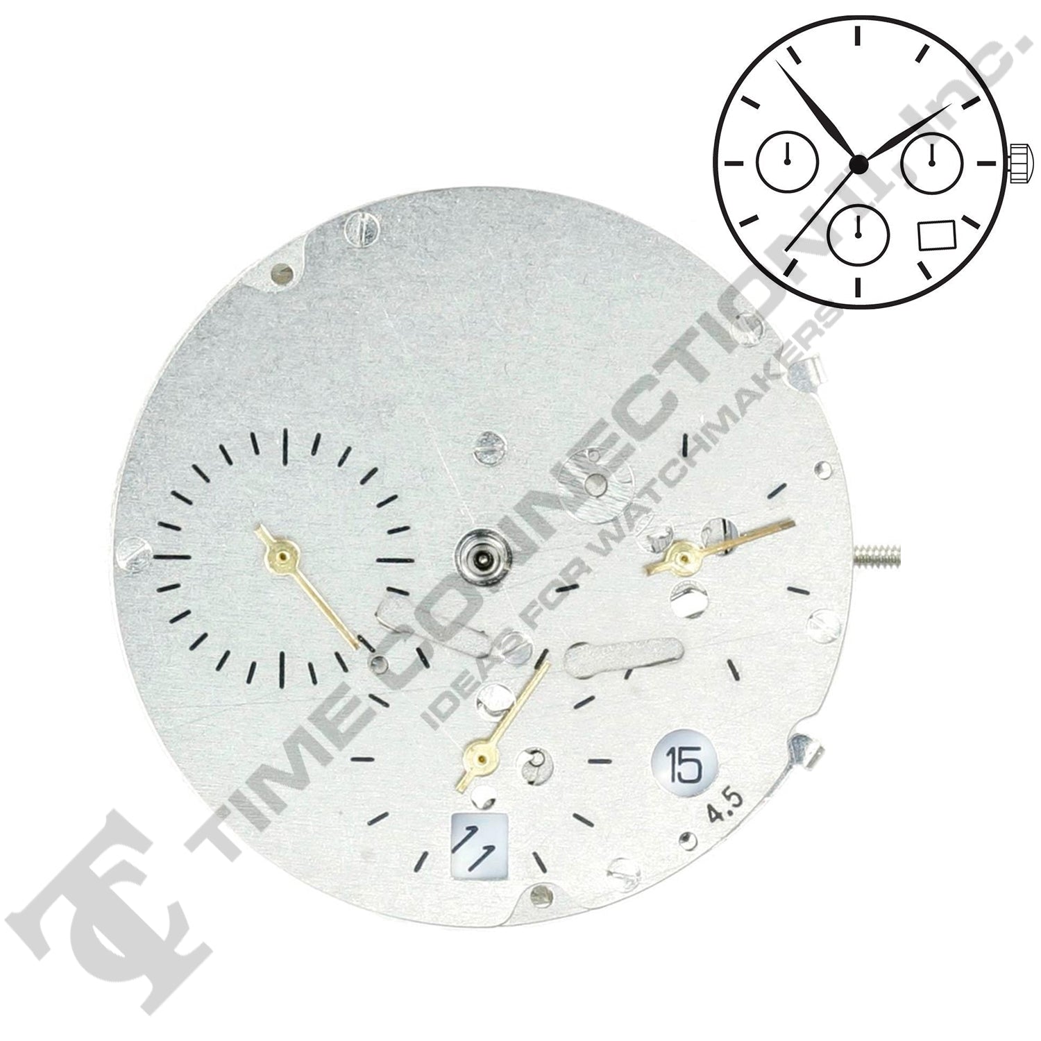 Chinese DG3836-D4:30S Automatic Movement