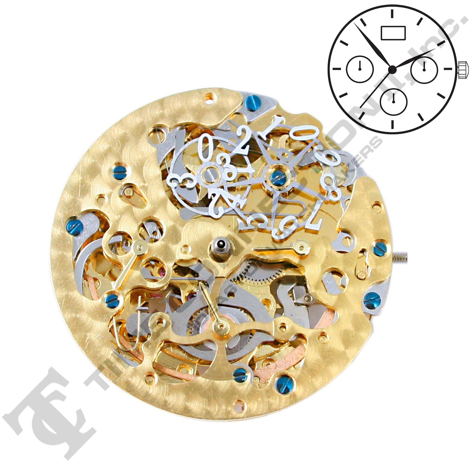 China 2595 Automatic Movement