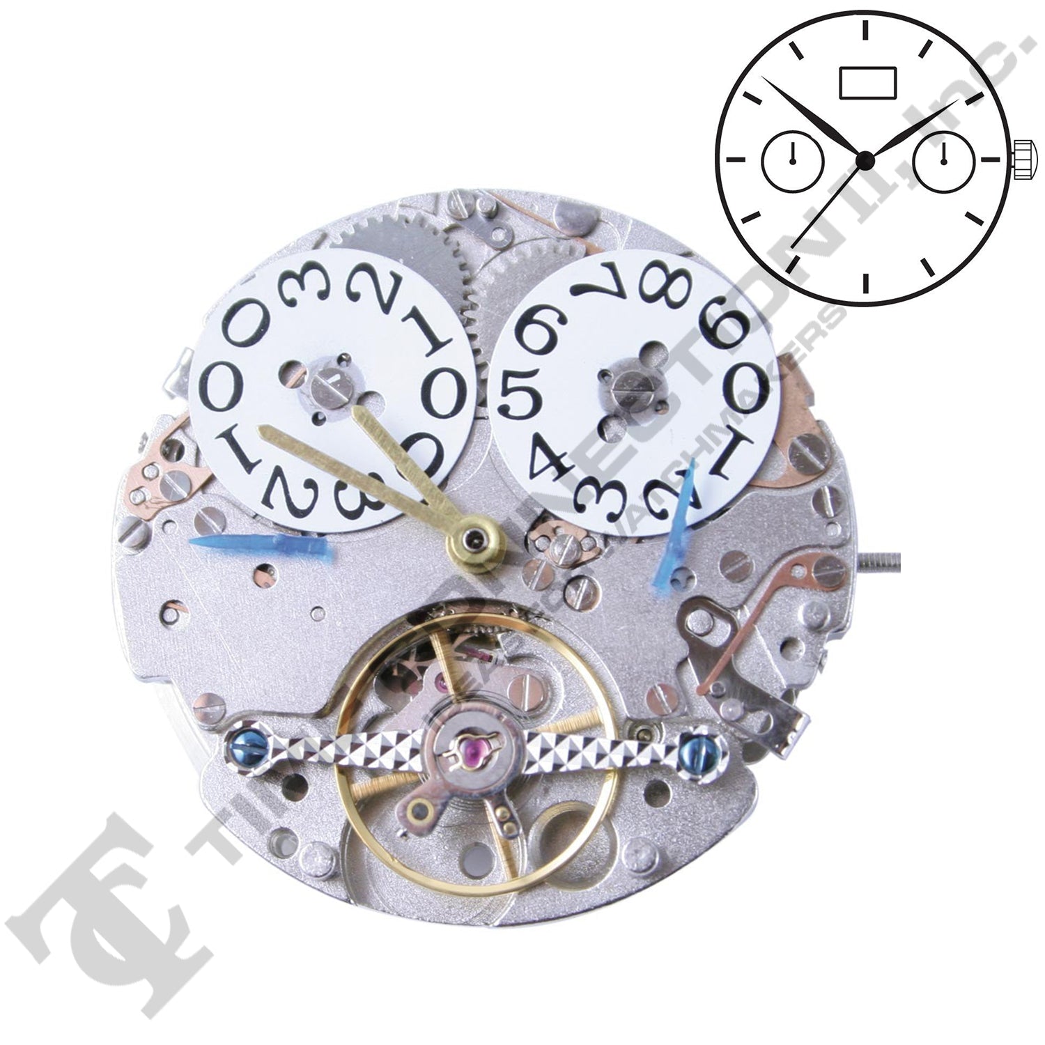 China 2L55 Automatic Movement