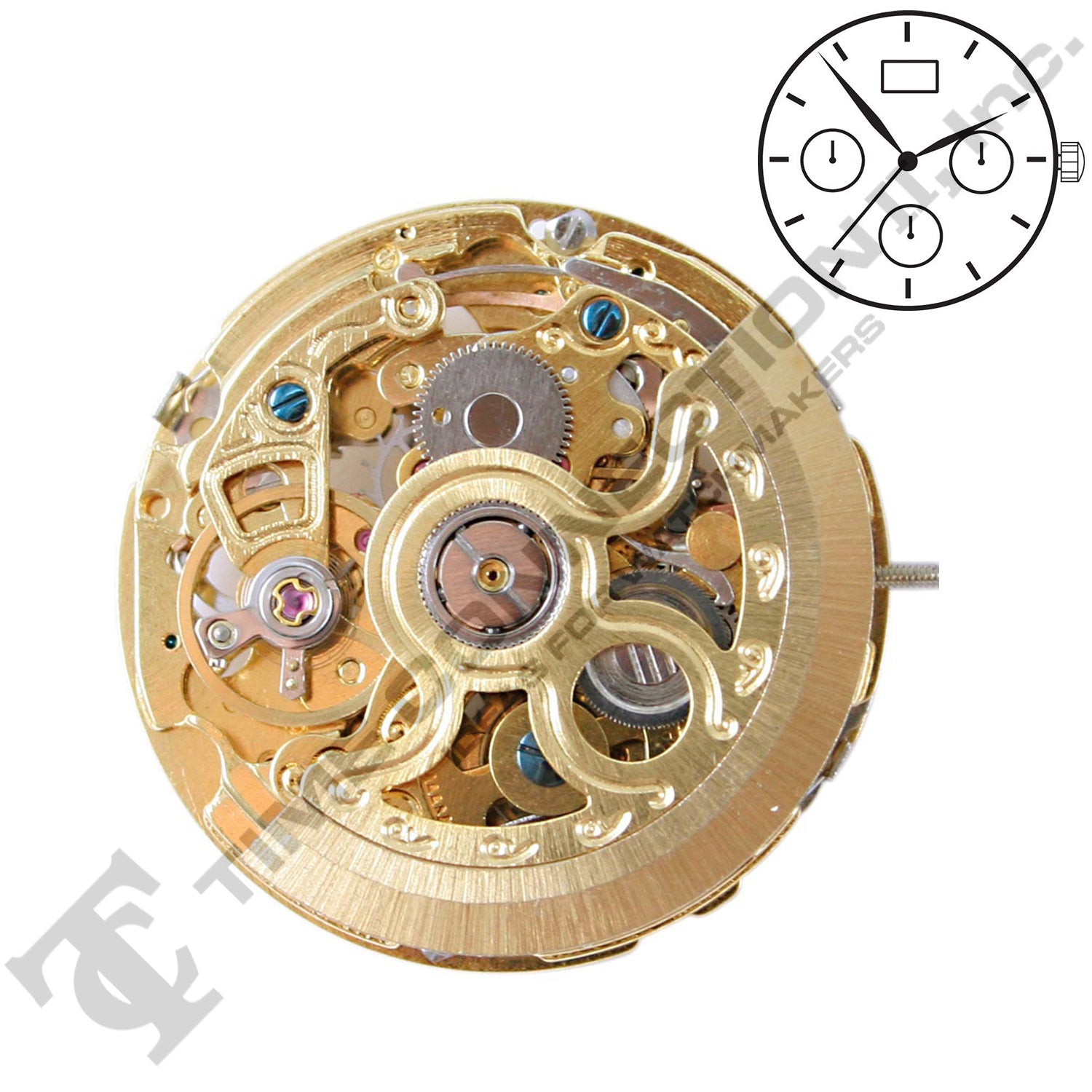 China 2595 Automatic Movement