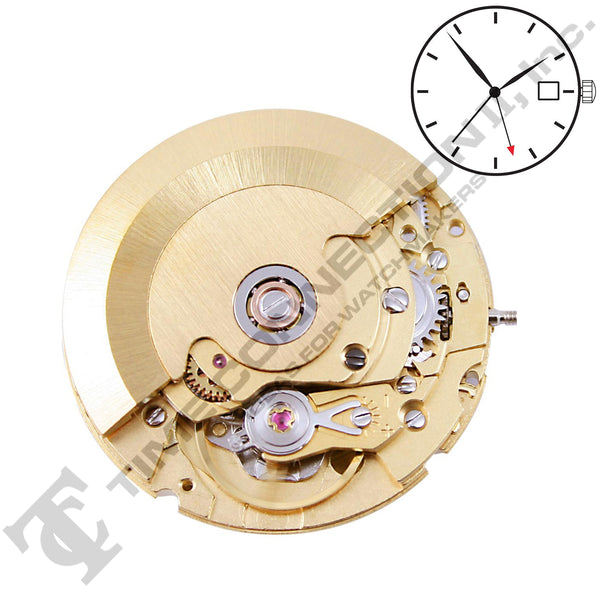 Chinese 6460 Automatic Movement (ETA-2836 GMT)