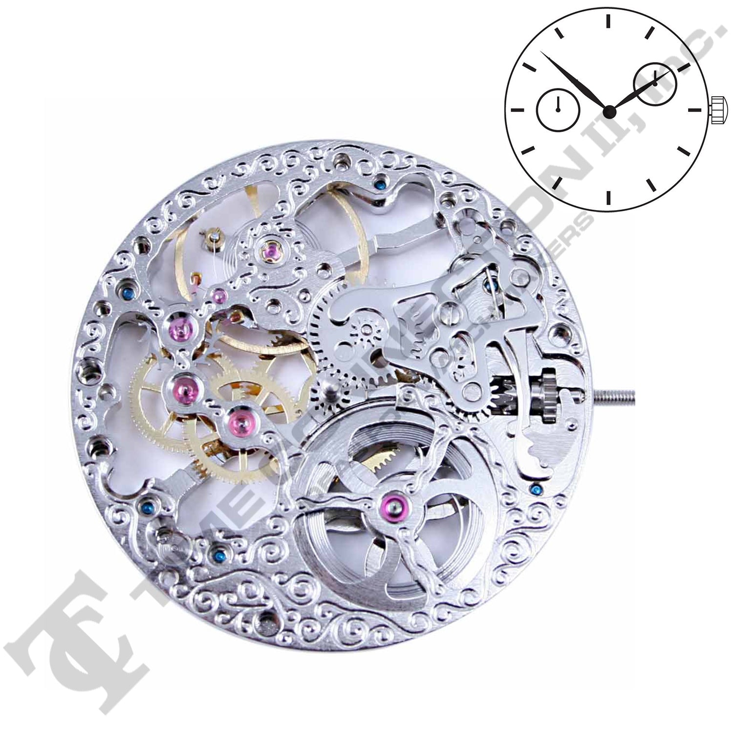 Chinese 9621 Mechanical Movement