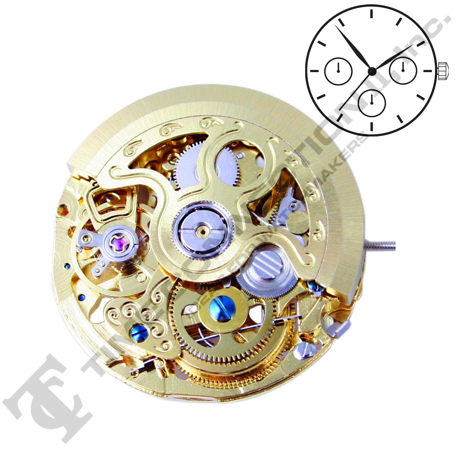 China 2196-G Automatic Movement