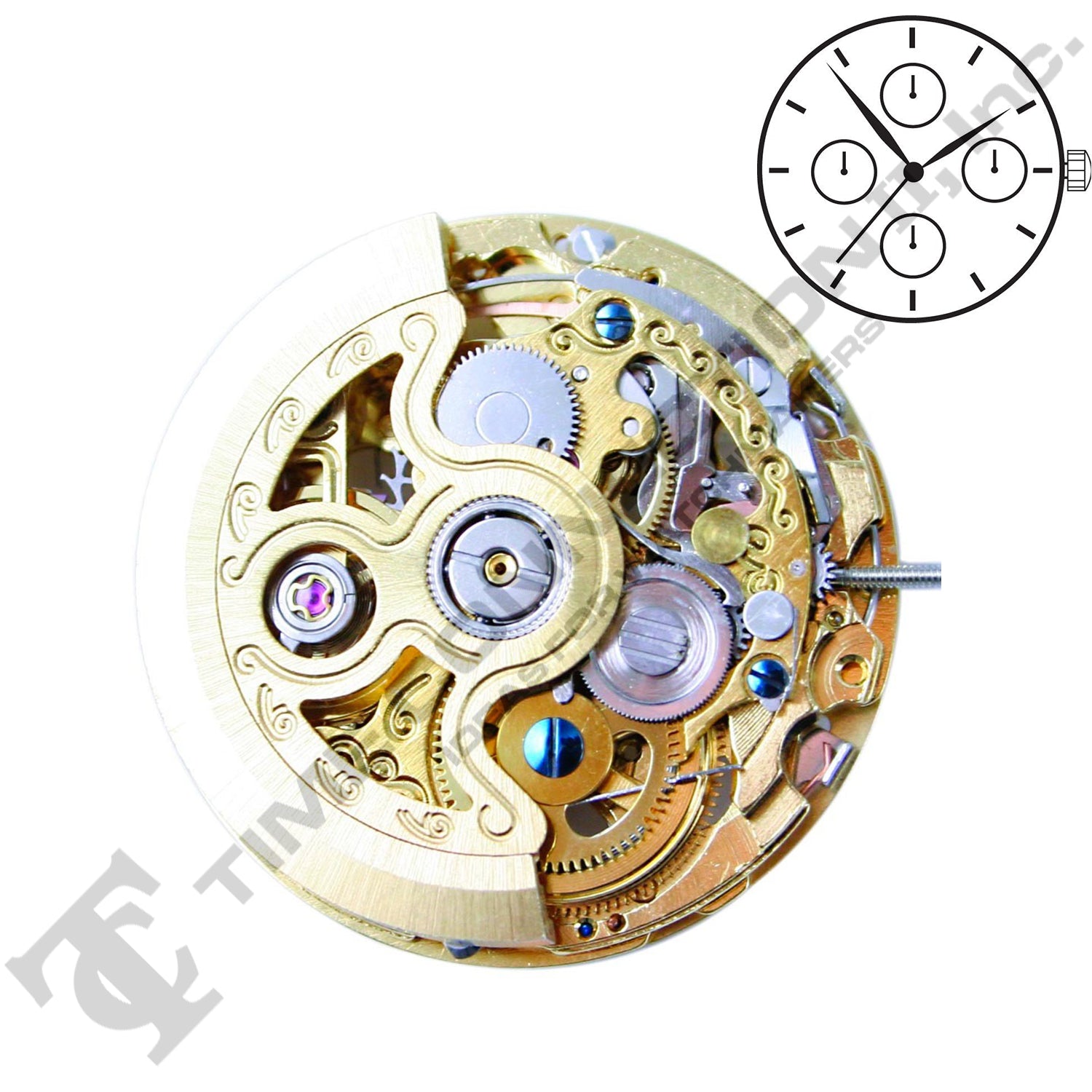 Chinese 2198-G Automatic Movement