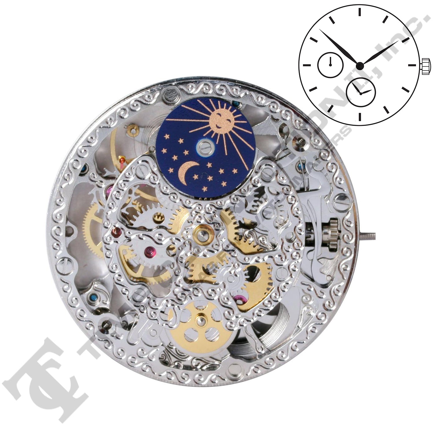 Chinese 9730-S Mechanical Movement