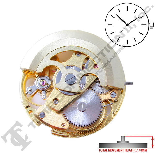 China 2650-SZ Automatic Movement Ht. 7.70MM