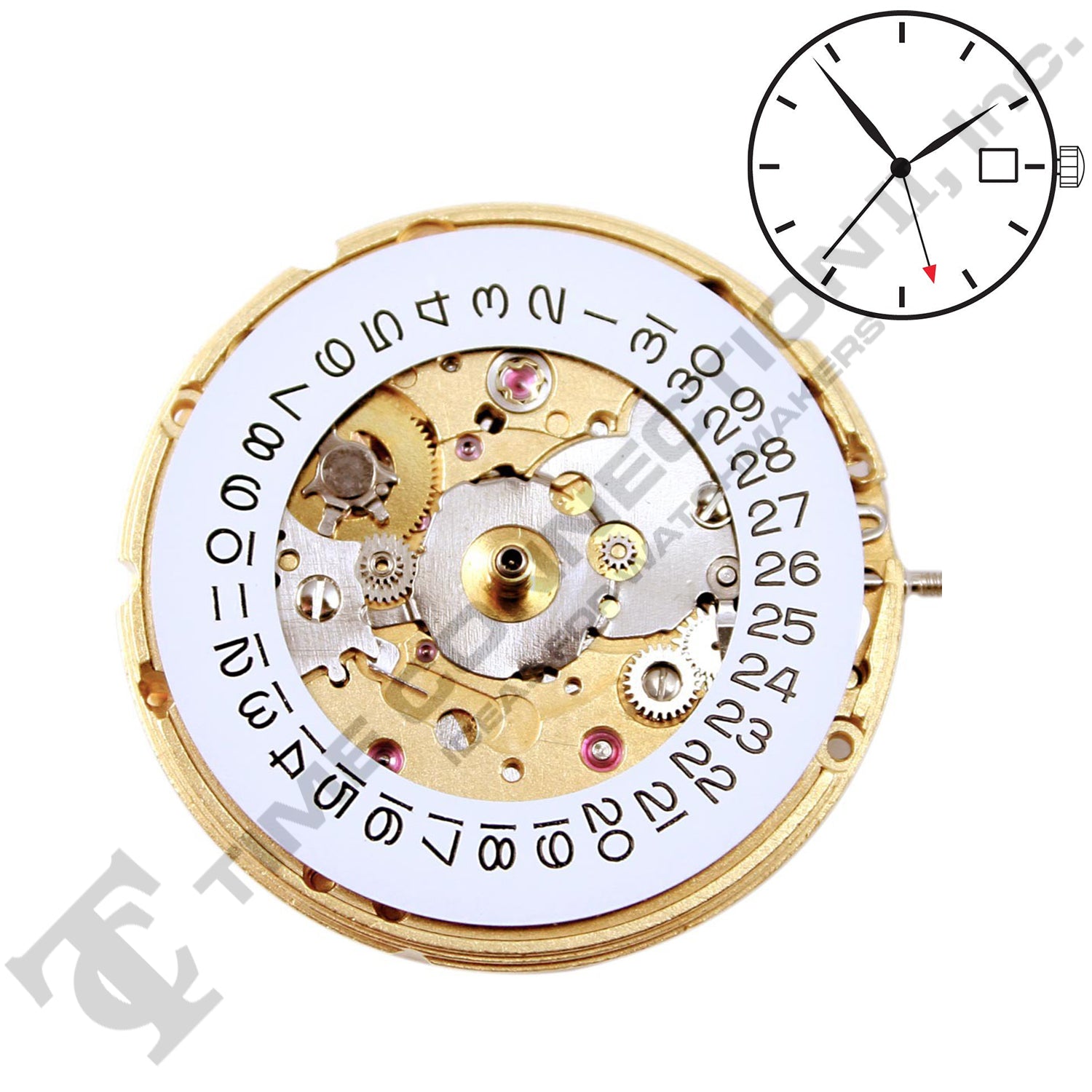 China 6460 Automatic Movement (ETA-2836 GMT)