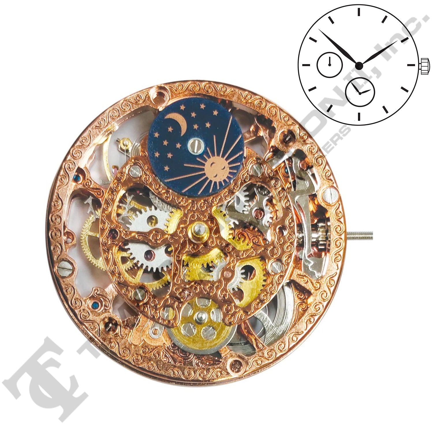 China 9730-G Mechanical Movement