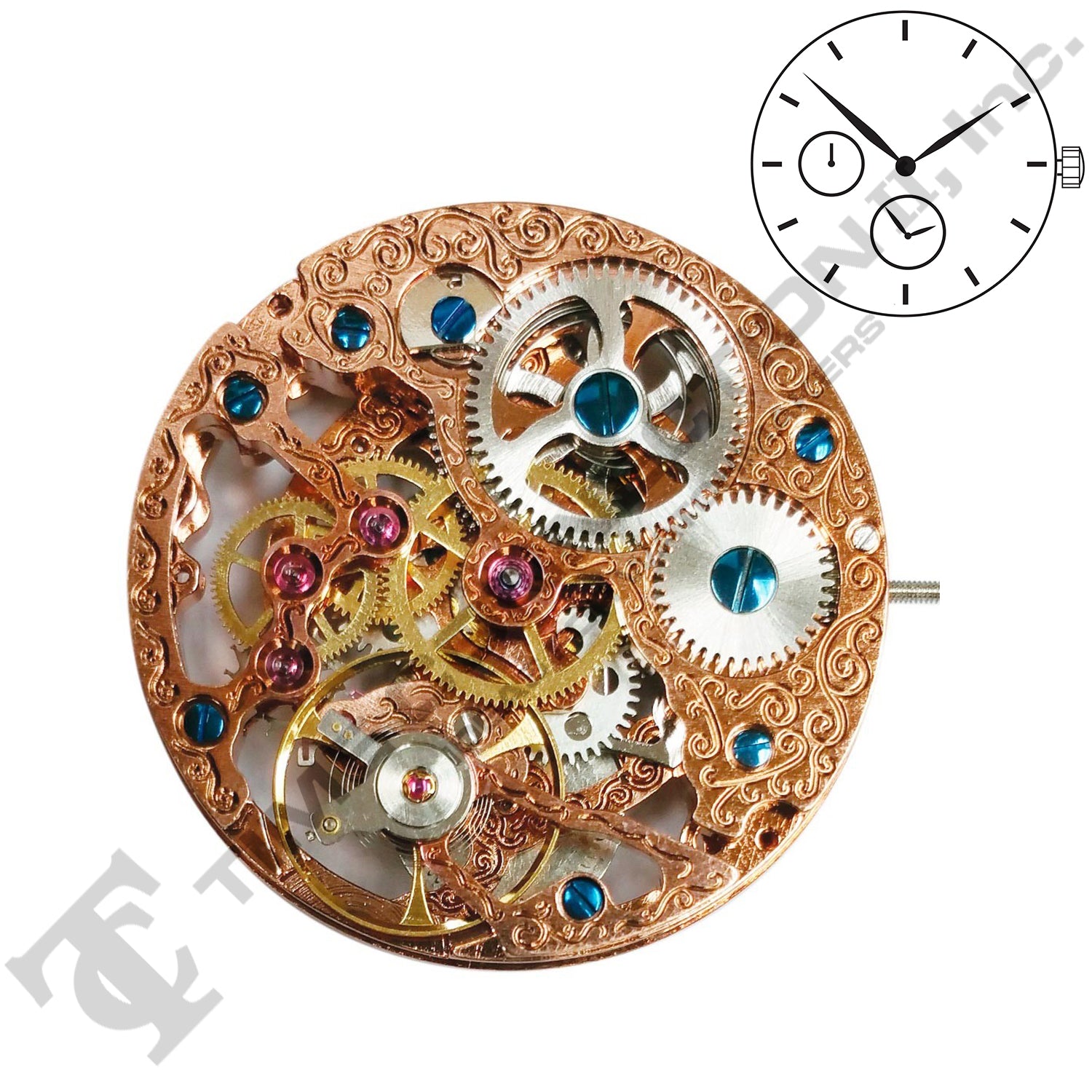 Chinese 9730-G Mechanical Movement