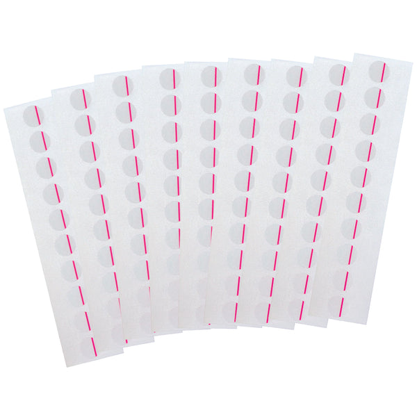 Horotec MSA 70.006 Protection Self-adhesive Label With Red Mark (Bag 100 Pieces)