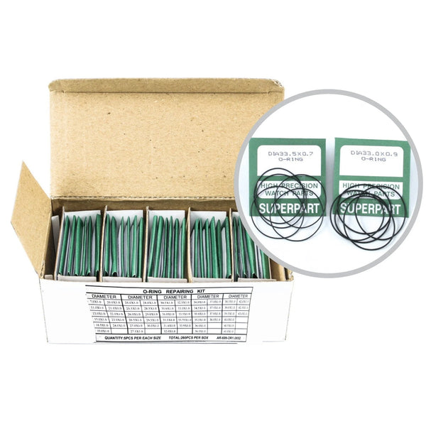 O-Ring Gasket Assortment (1.0mm Thickness)