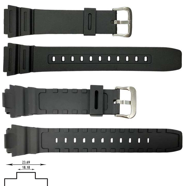 Replacement Watch Band for Casio Illuminator Watch (18mm x 23.5mm)