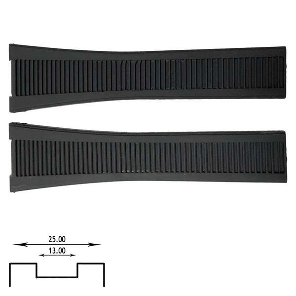 Silicone Watch Band for For Patek Philippe Nautilus 5711 5712 5712G 5726 5980 (13mm x 25mm)