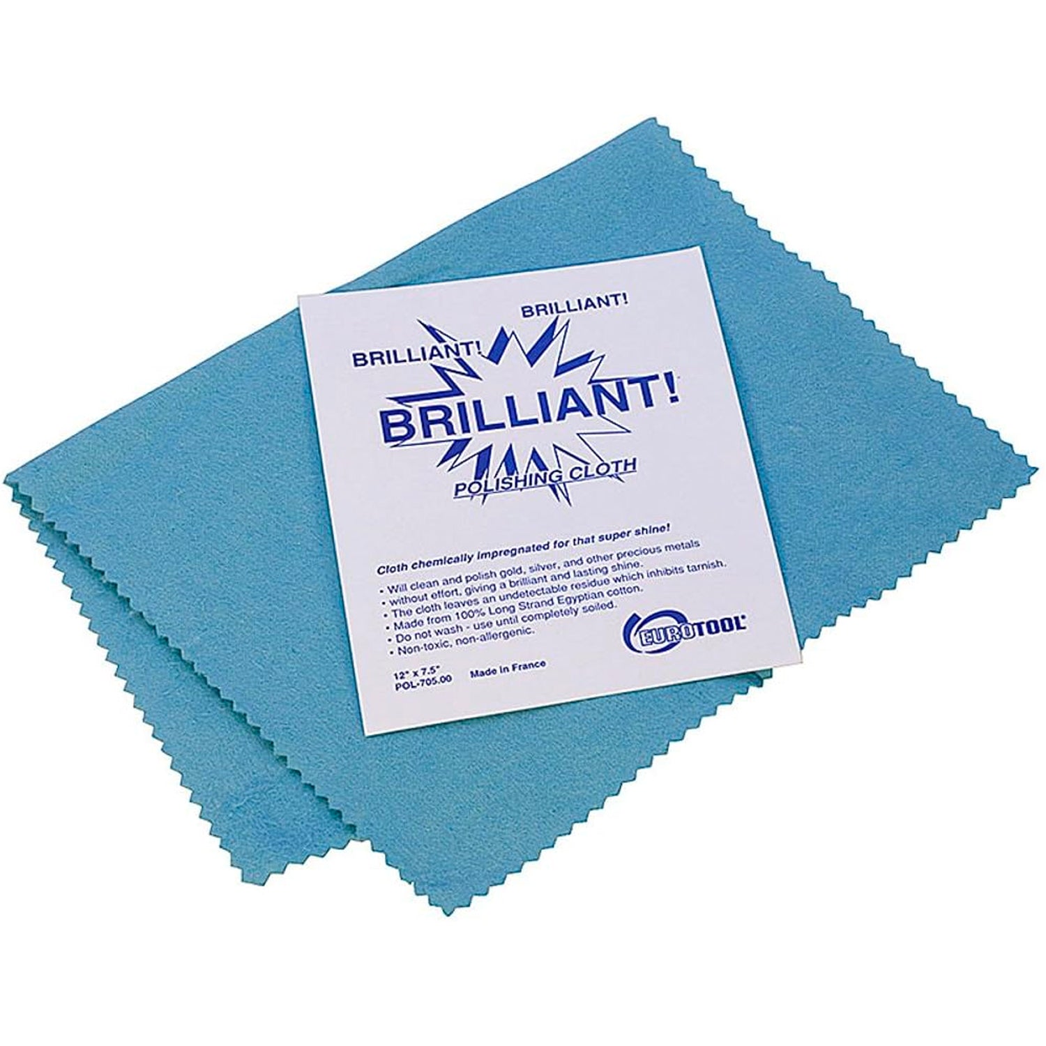 "Brilliant" Polishing Cloths (Various Size)