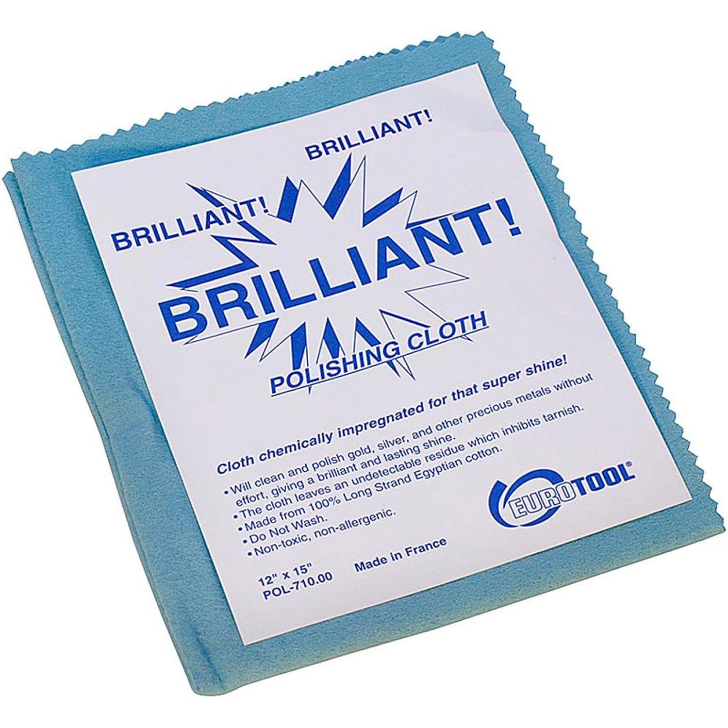 "Brilliant" Polishing Cloths (Various Size)