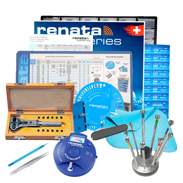 Renata Deluxe Watch Battery Starter Kit