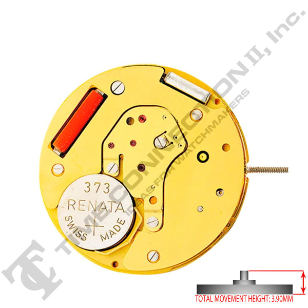 Harley Ronda 6004.D 2 Hands Swiss Made Quartz Movement Ht. 3.90MM (Various Dates)