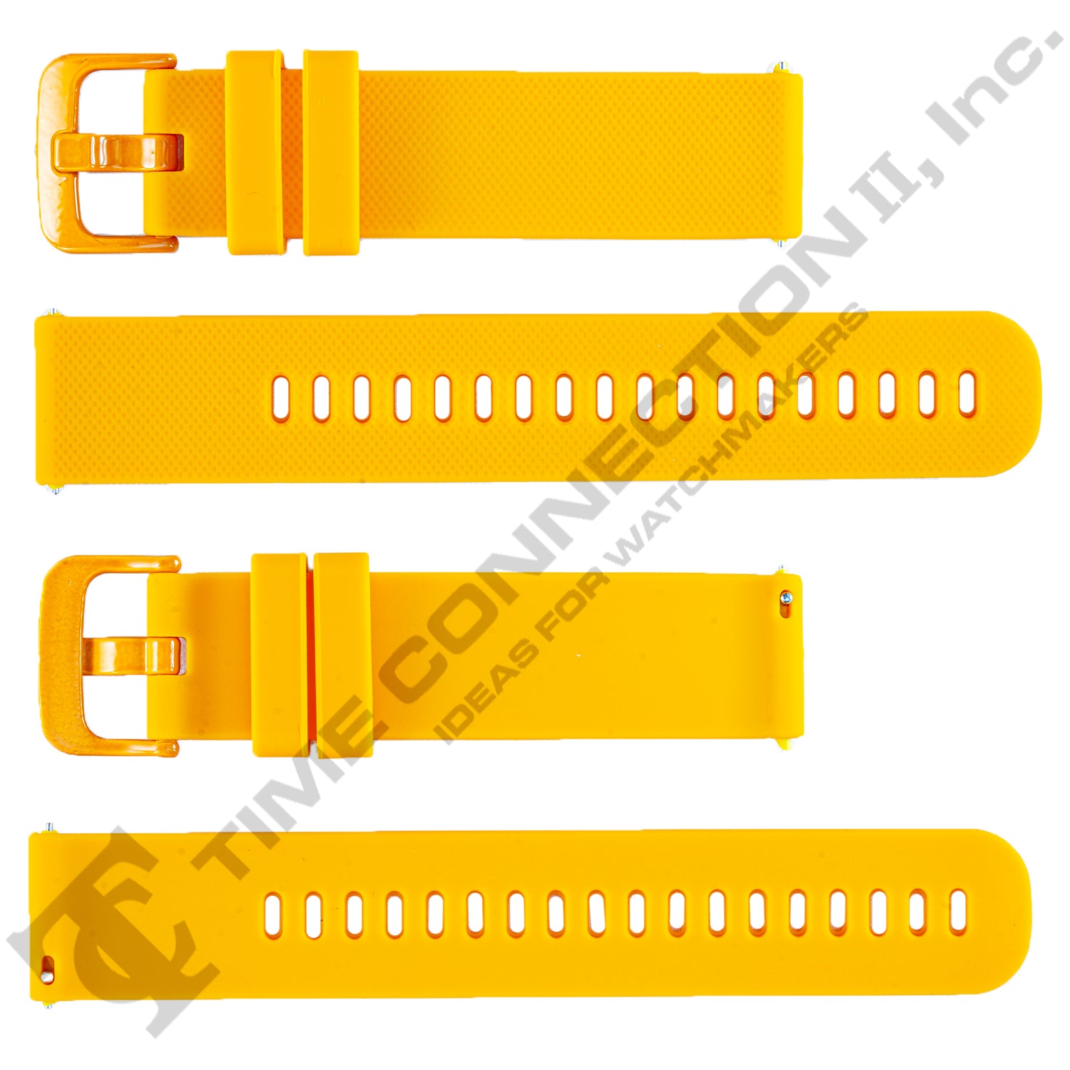 Genuine Silicone Quick Release Fashion Straps for Smart Watches (20-22mm)