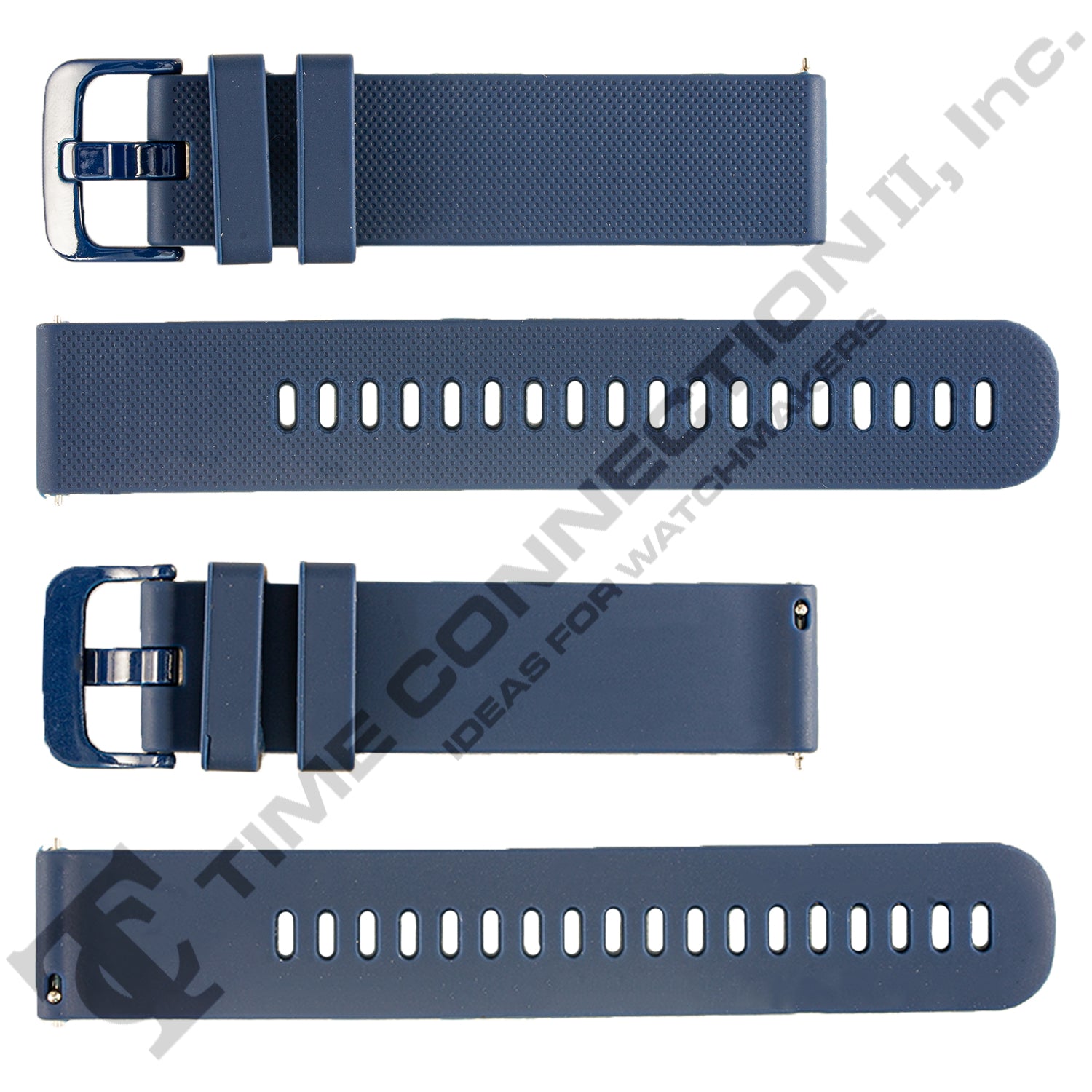Genuine Silicone Quick Release Fashion Straps for Smart Watches (20-22mm)