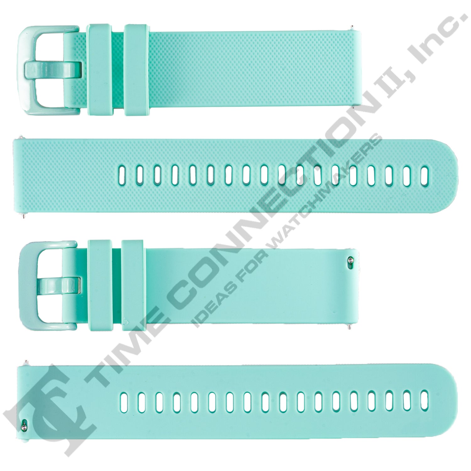 Genuine Silicone Quick Release Fashion Straps for Smart Watches (20-22mm)