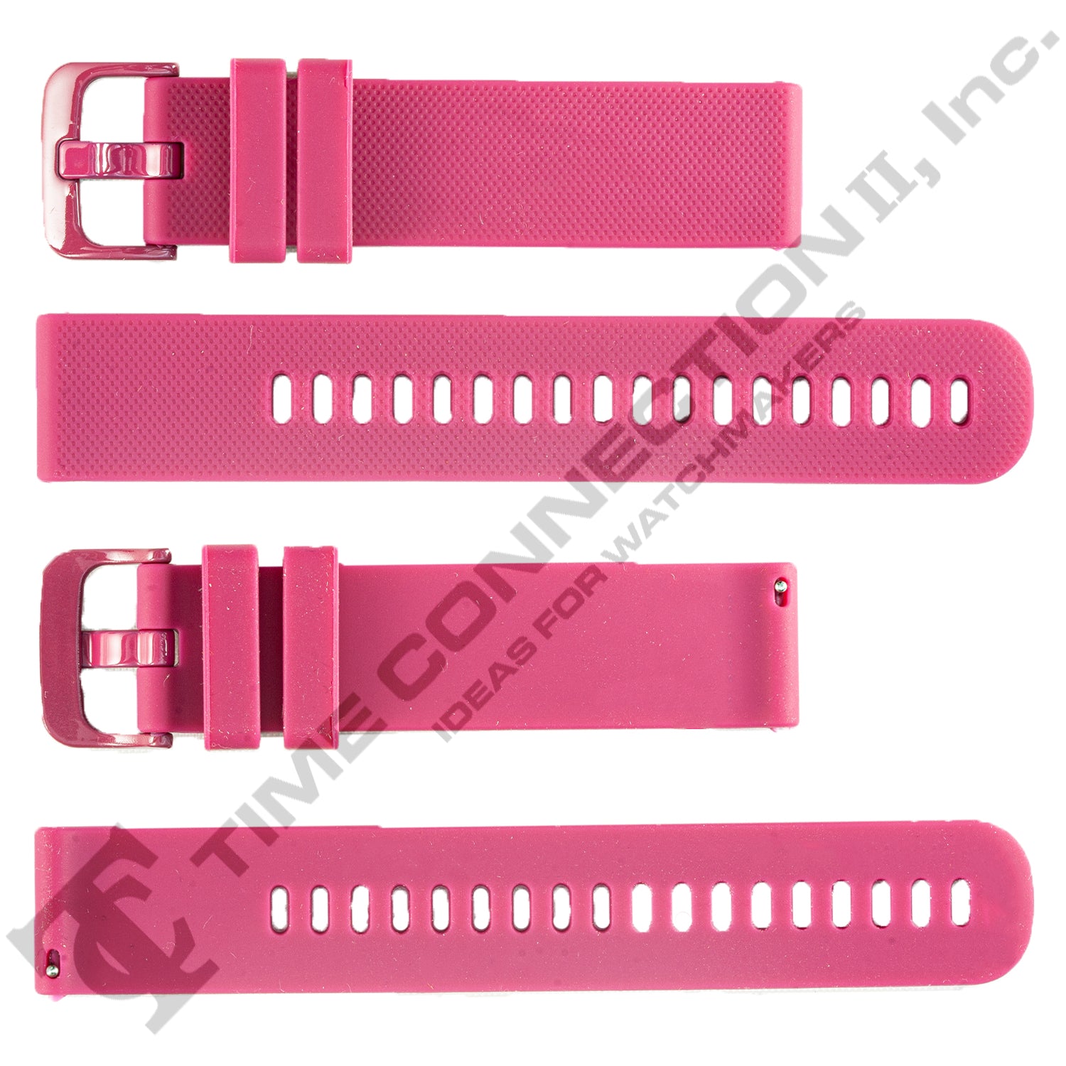 Genuine Silicone Quick Release Fashion Straps for Smart Watches (20-22mm)