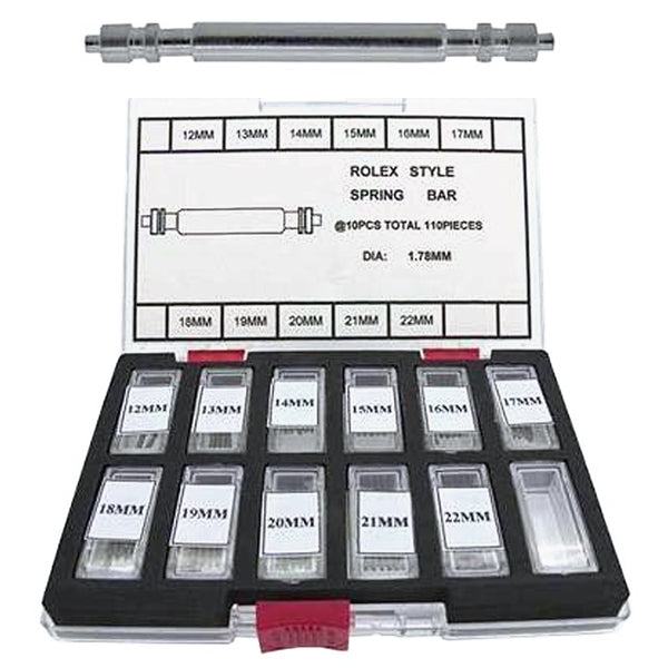 Stainless Steel Rolex Spring Bars - Diameter 1.78MM (Set of 110 Pieces)