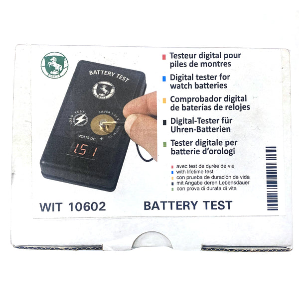 TS-120, Digital Tester for Watch Batteries