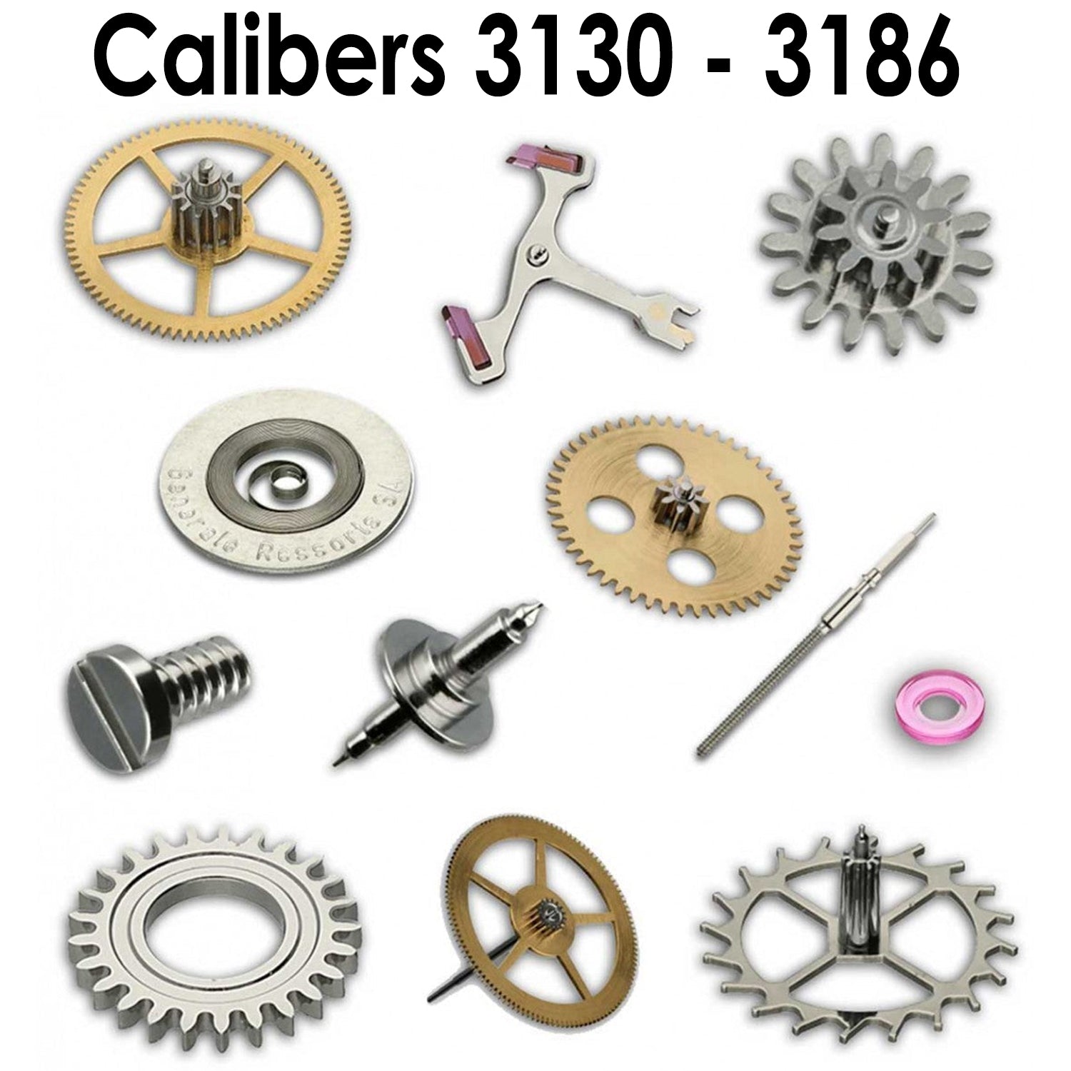 Internal Parts to fit Rolex 31 Series Calibers 3130 - 3186