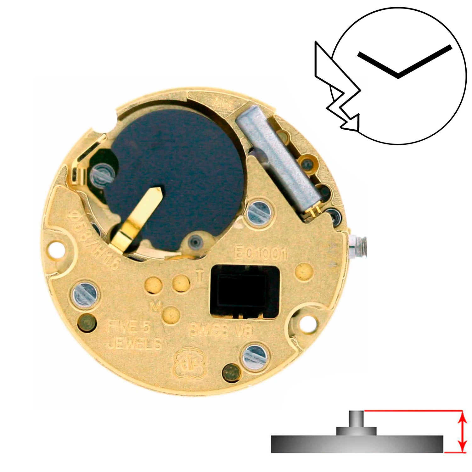 Upgrade Your Style with ETA 901.001 Swiss Movement Watch - Swiss Made - GE SMART LTD Upgrade Your Style with ETA 901.001 Swiss Movement Watch - Swiss Made - GE SMART LTD