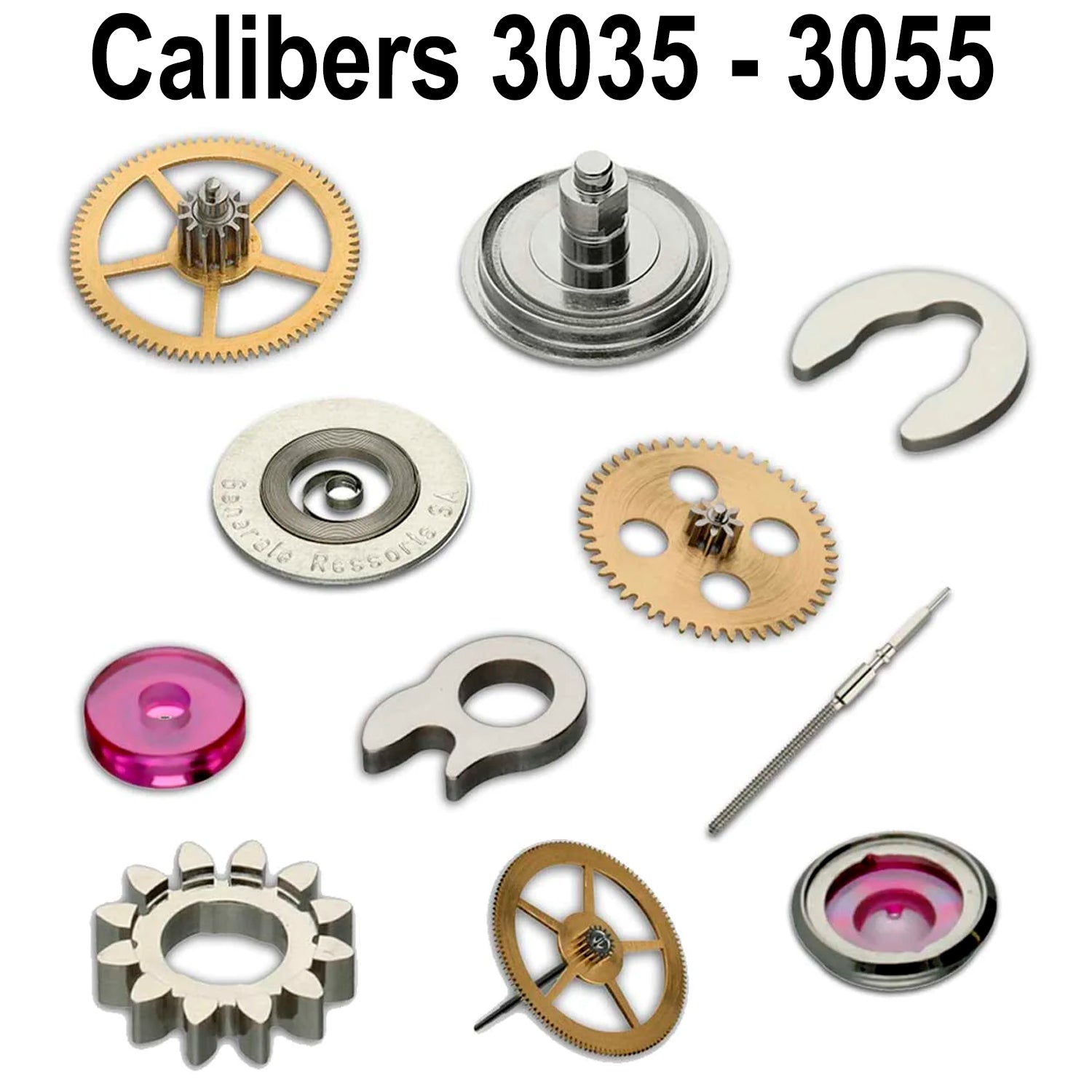 Internal Parts to fit Rolex 30 Series Calibers 3035 - 3055