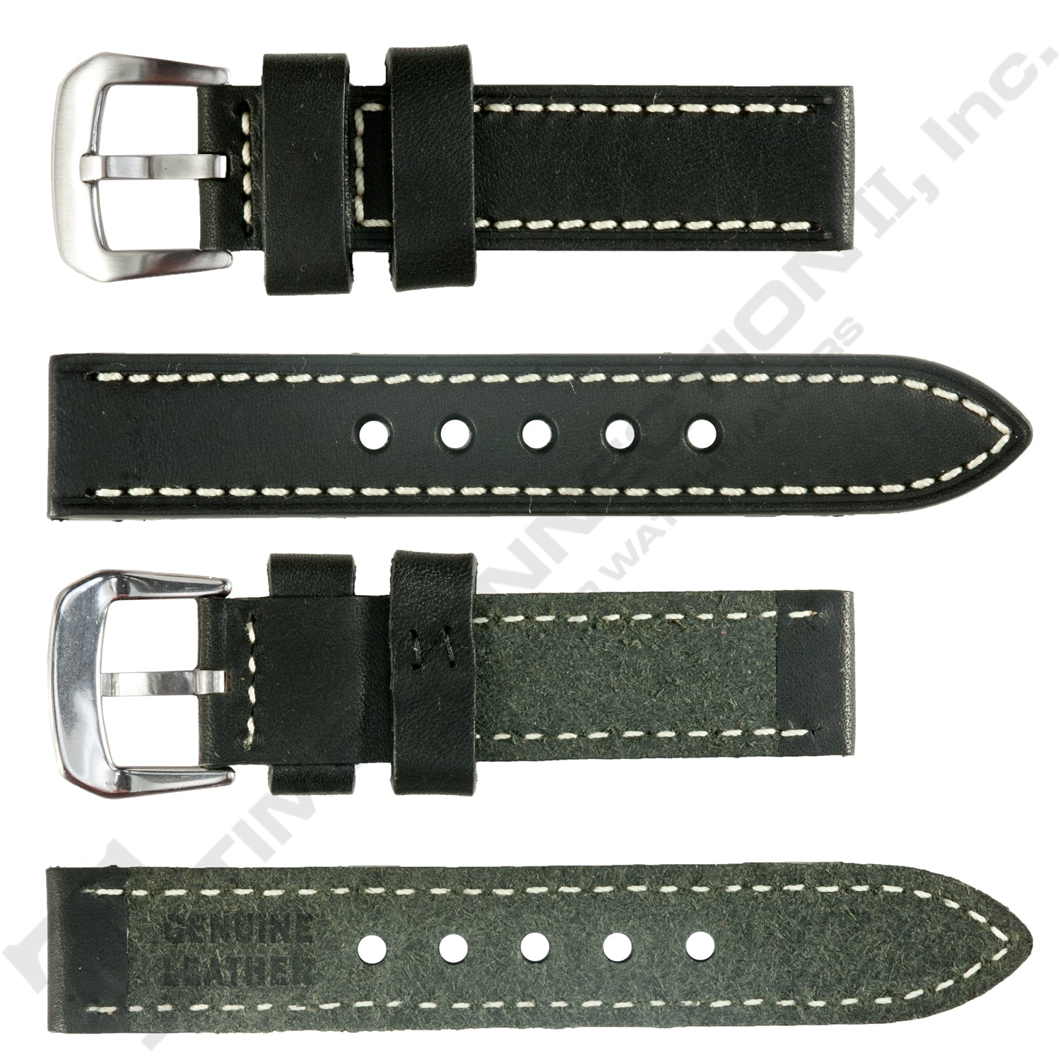 VSB No. 320 Vintage Watch Straps with Hand-Sewn Stitching (20mm - 24mm)