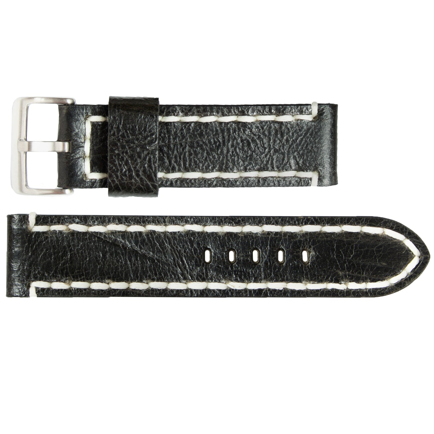 VSB No. 115 Cowboy Stripe Fine Leather Straps (22mm~24mm)