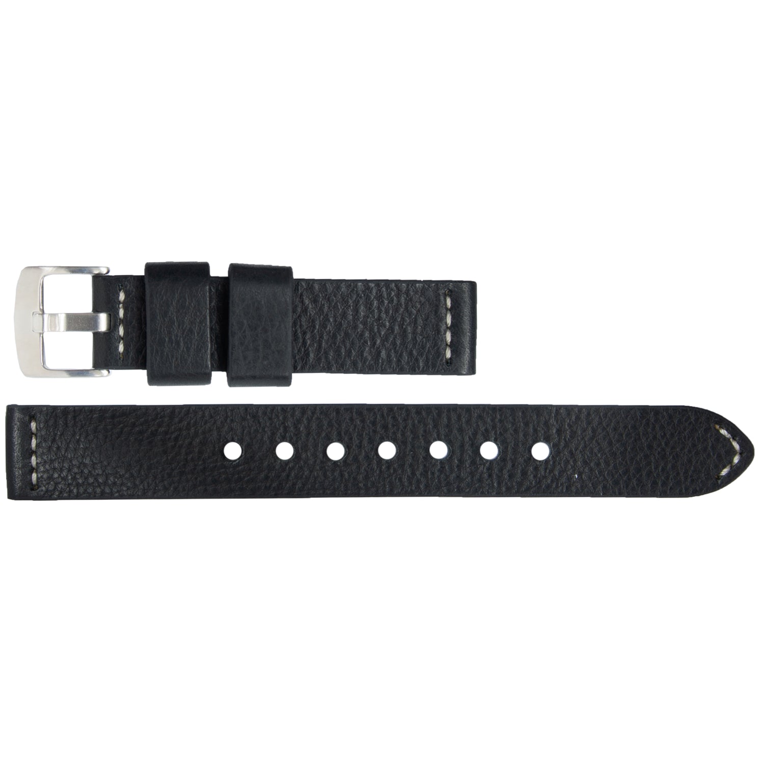 VSB No. 400 Genuine Leather Watch Straps with Hand-Sewn Stitching (20 - 24mm)
