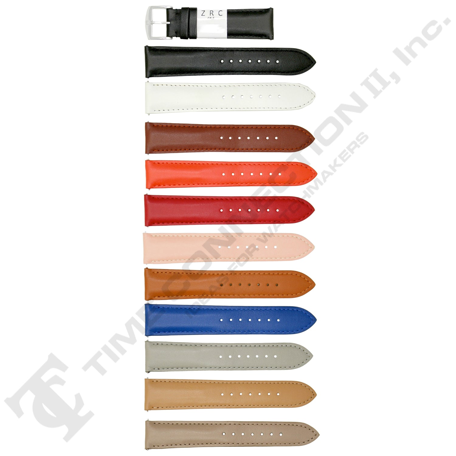 ROCHET ZRC No. 301 Calfskin Grain Fine Leather Quick Release SHORT Straps (12mm~22mm)
