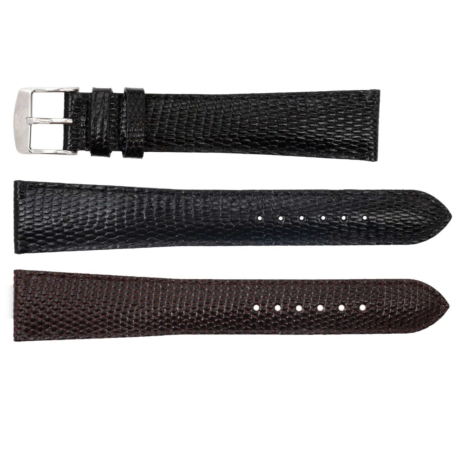 ZRC No. 508 Long Lizard Grain Aeroconfort Leather Straps (14mm~22mm)