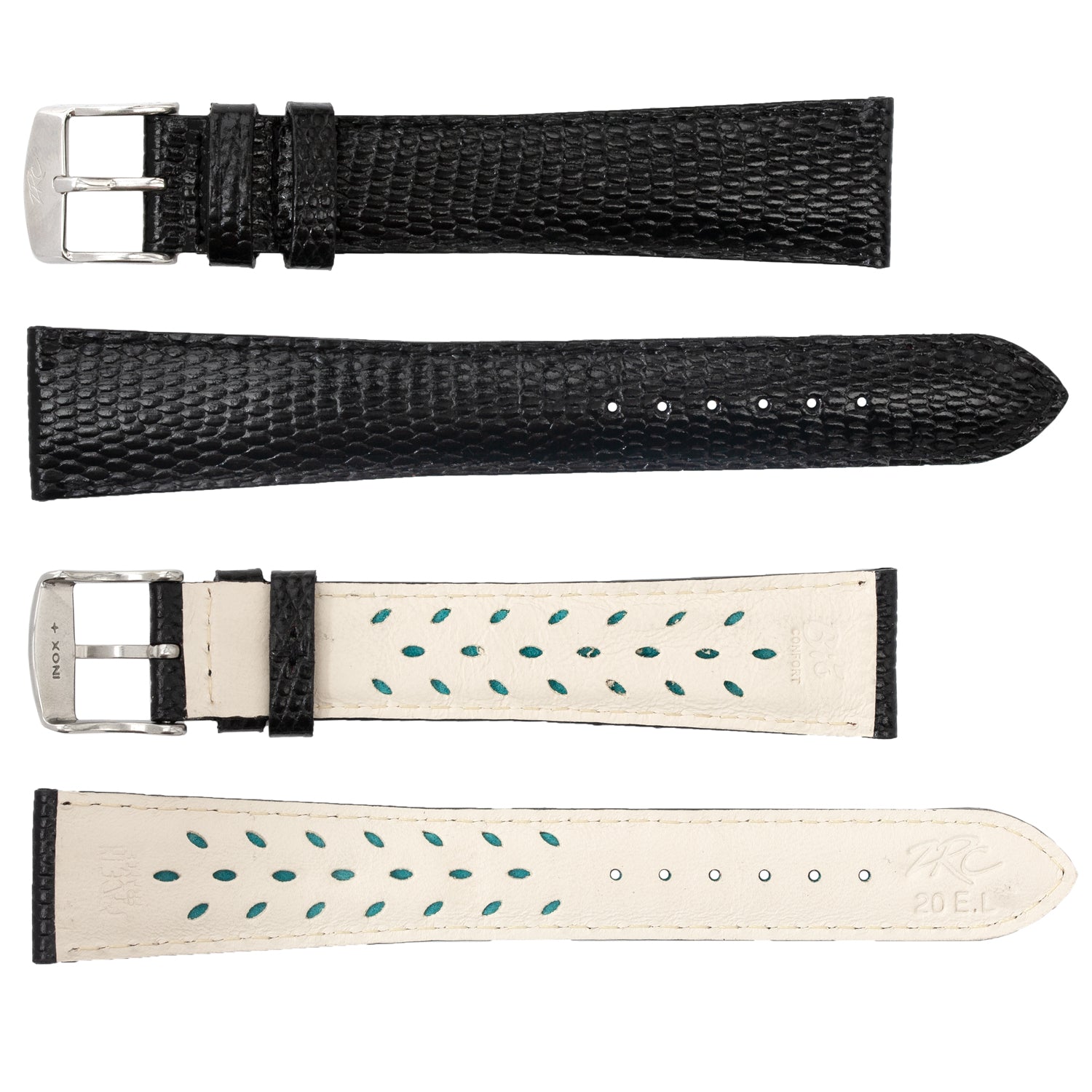 ROCHET ZRC No. 508 Long Lizard Grain Aerocomfort Leather Straps (14mm~22mm)