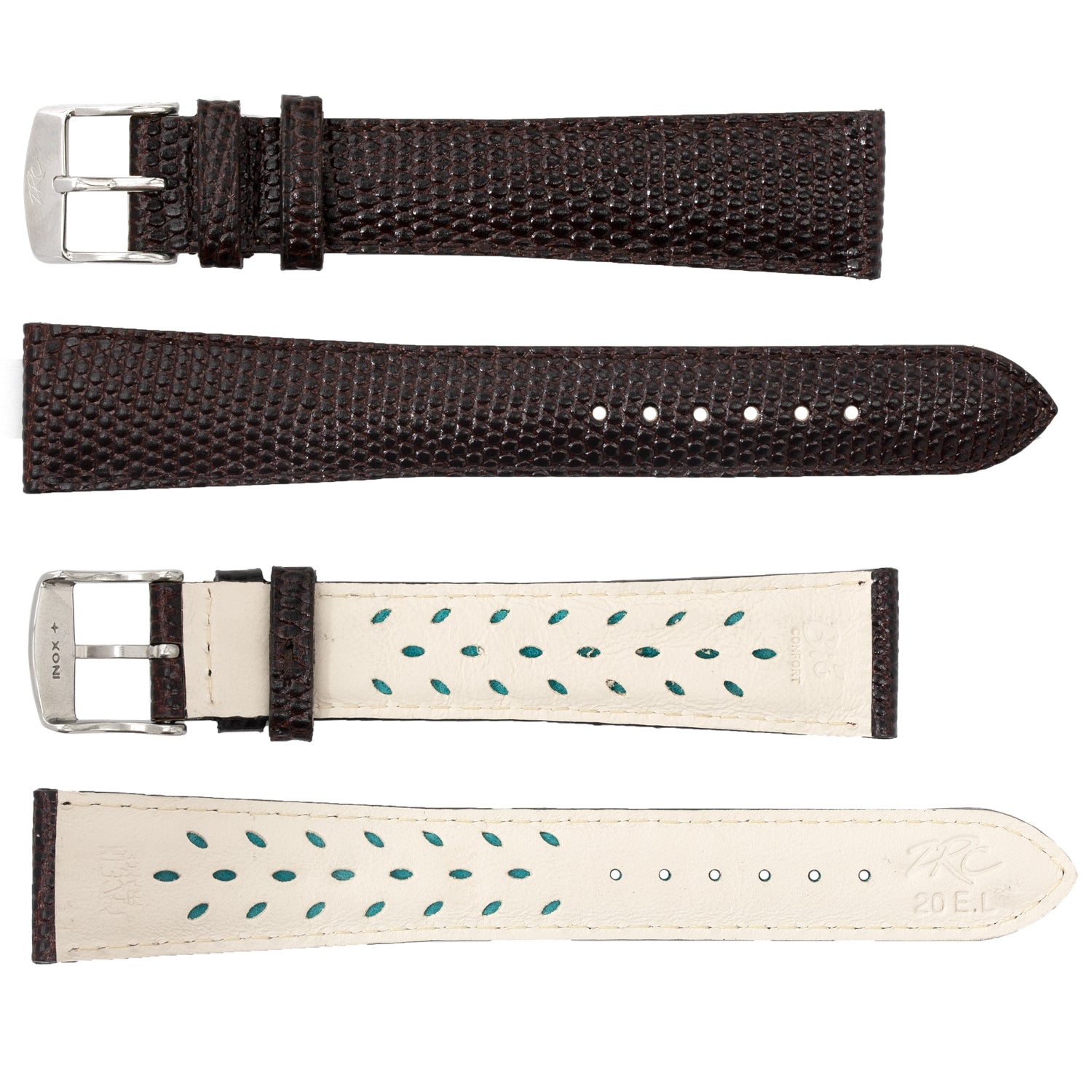 ROCHET ZRC No. 508 Long Lizard Grain Aerocomfort Leather Straps (14mm~22mm)