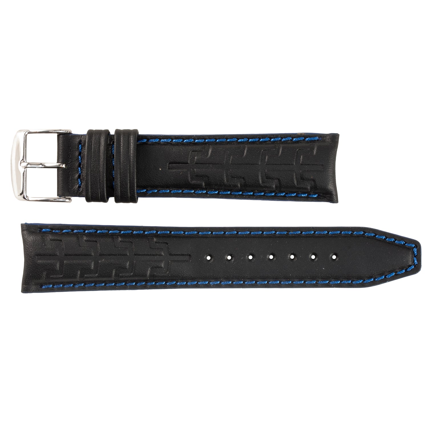 ROCHET ZRC No. 523 Calfskin High Performance Straps with Contrast Stitching (20mm~22mm)