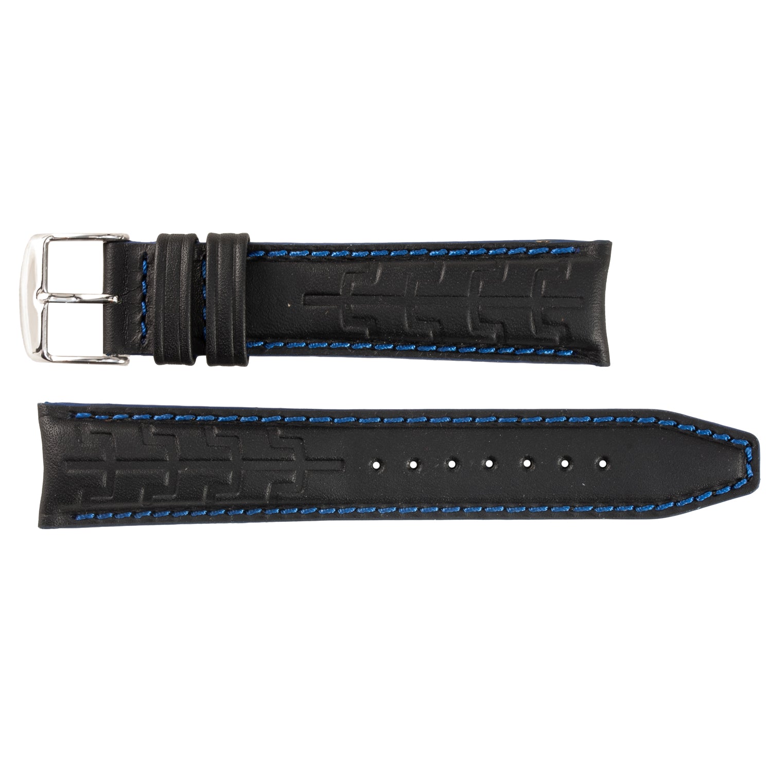 ZRC No. 523 Calfskin High Performance Straps with Contrast Stitching (20mm~22mm)