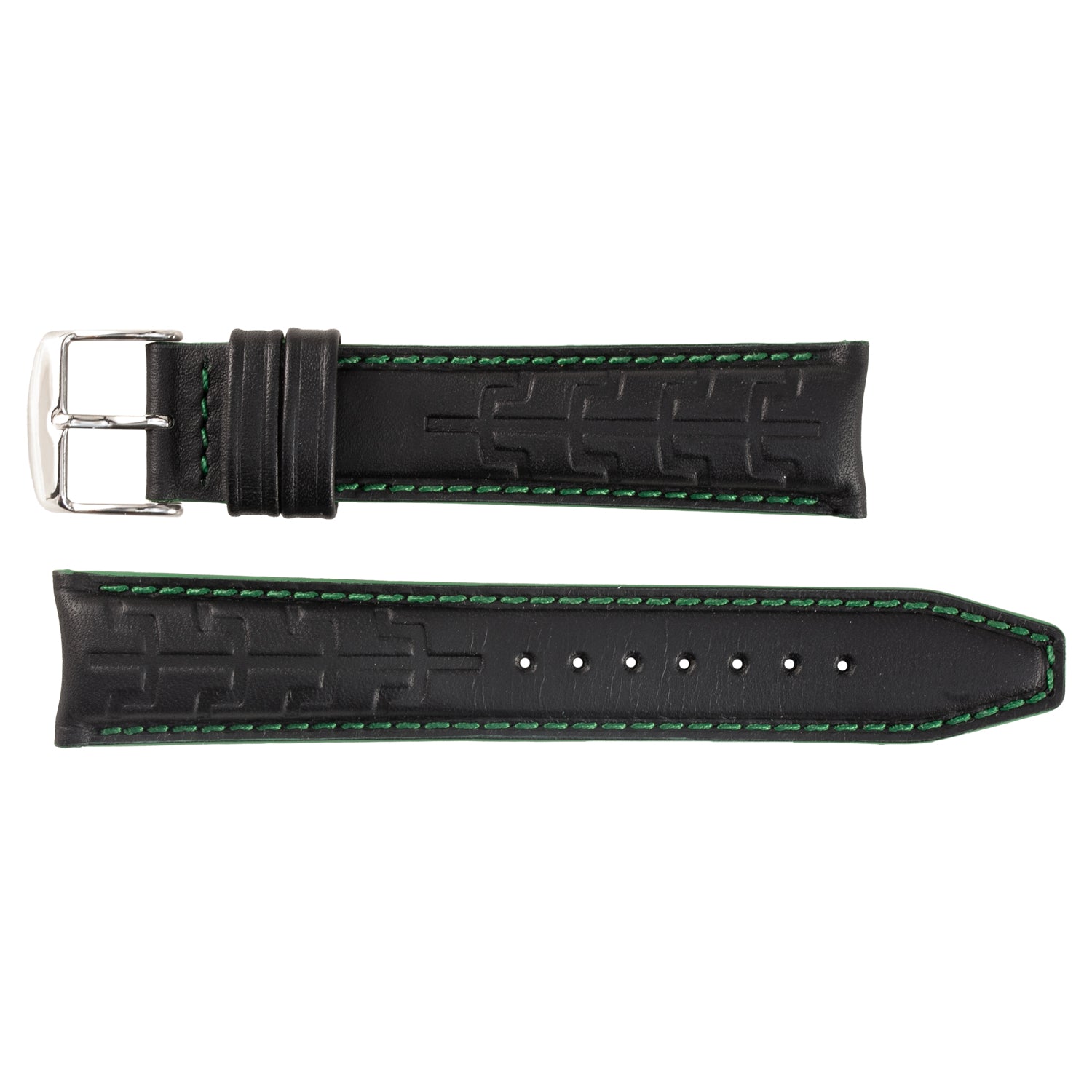 ROCHET ZRC No. 523 Calfskin High Performance Straps with Contrast Stitching (20mm~22mm)