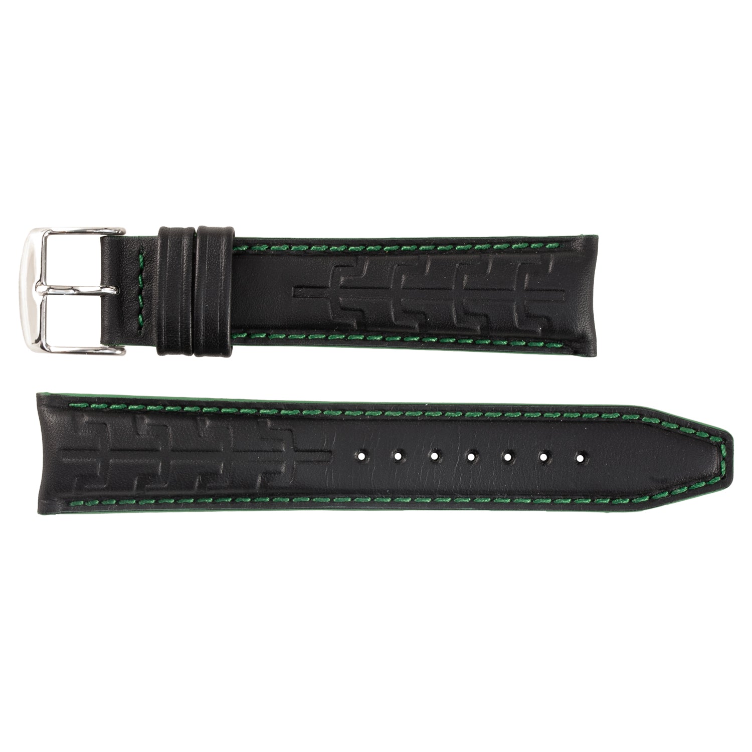 ZRC No. 523 Calfskin High Performance Straps with Contrast Stitching (20mm~22mm)