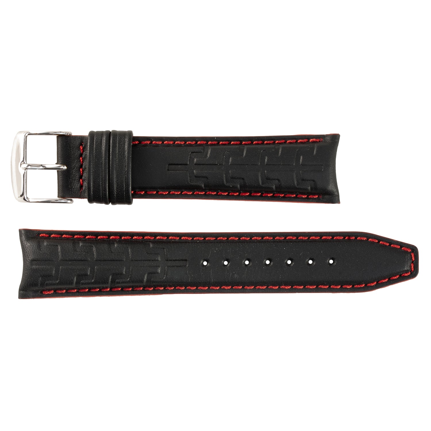 ROCHET ZRC No. 523 Calfskin High Performance Straps with Contrast Stitching (20mm~22mm)