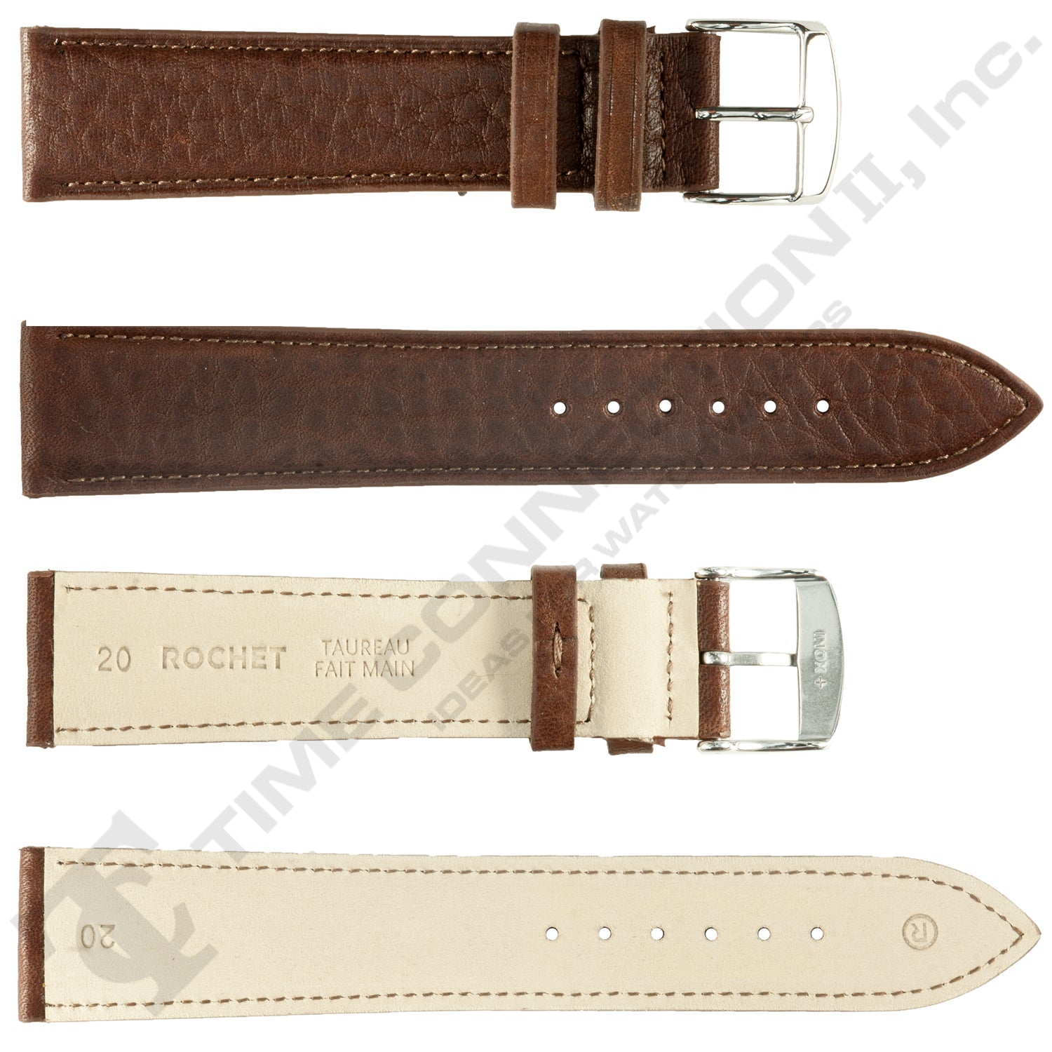 ROCHET ZRC No. 562 Matt Bull Nubuck Fine Leather Straps (16mm~22mm)