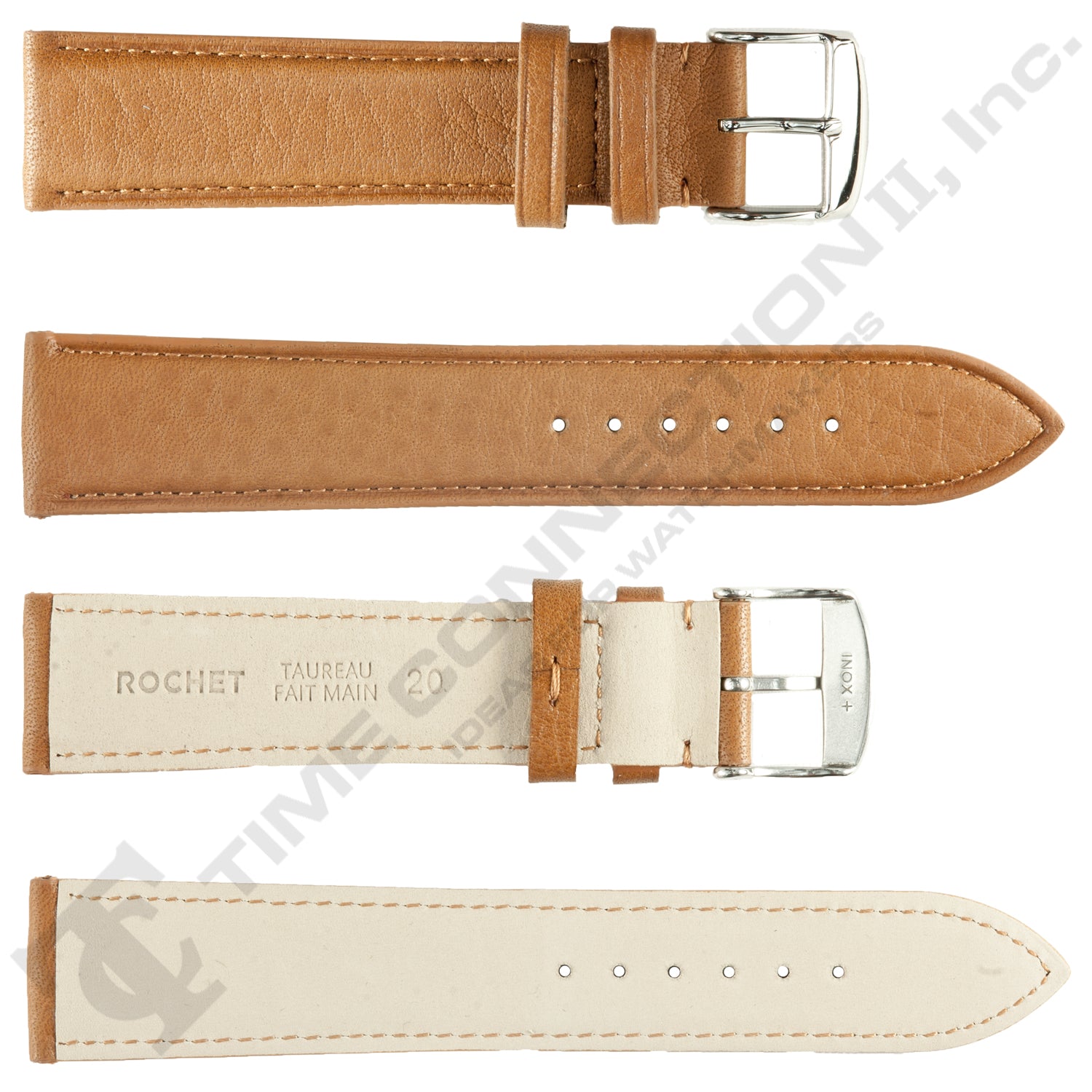 ROCHET ZRC No. 562 Matt Bull Nubuck Fine Leather Straps (16mm~22mm)